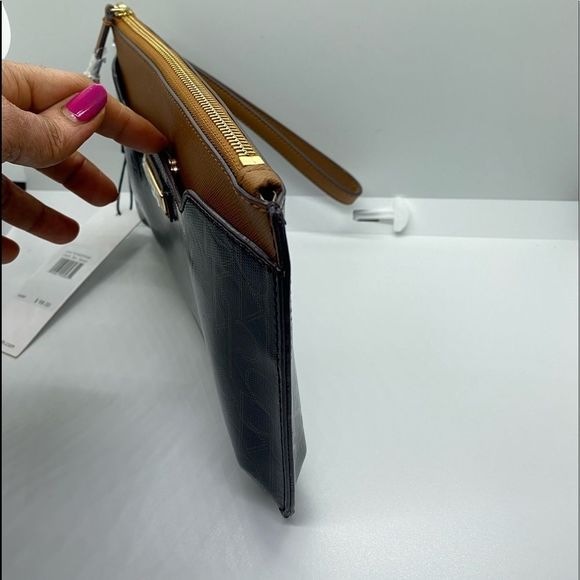 Calvin Klein Monogram Wristlet - Picture 8 of 8